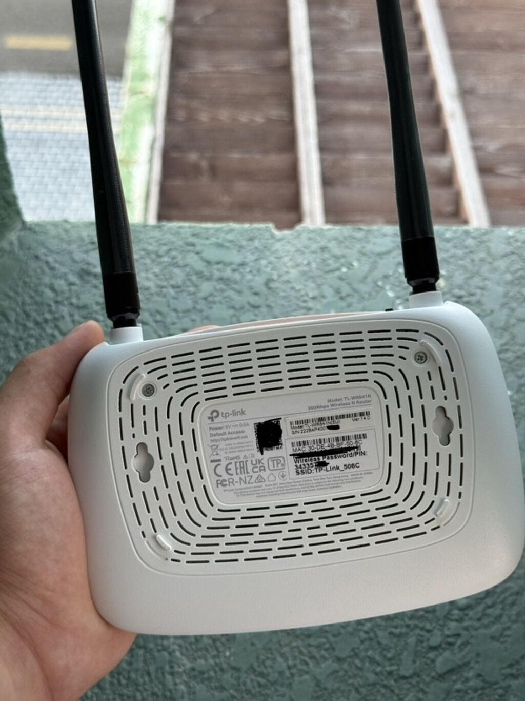 TP-Link TL-WR841N Vəziyyəti: Təp-təzədir, istifadə olunmayıb (sadəcə — Elektronika, Digah (3)