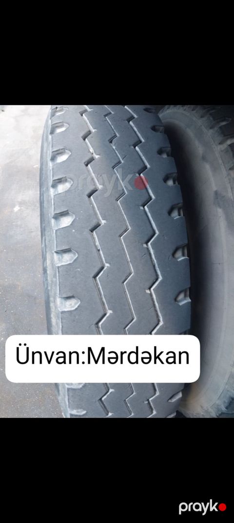 Yük avtomobili üçün 1 ədəd şin satılır. Şin bezkamer tipidir və ölçüsü