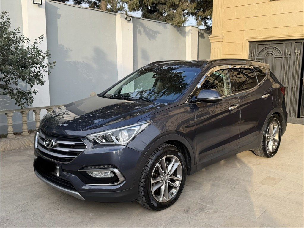Hyundai Santa Fe, 2.0 L, 2016 il, 189 000 km — Avtomobillər, Bakı (2)