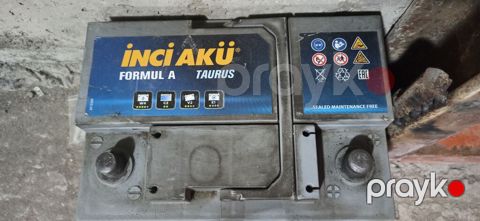 Inci Akü, 60 ah, Orijinal, Türkiyə, İşlənmiş