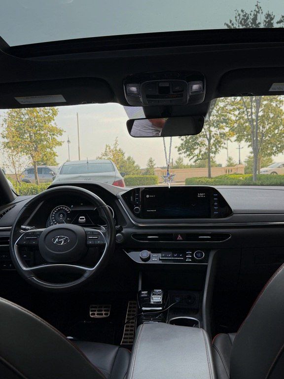 Hyundai Sonata, 1.6 L, 2021 il, 98 500 km — Avtomobillər, Bakı (7)
