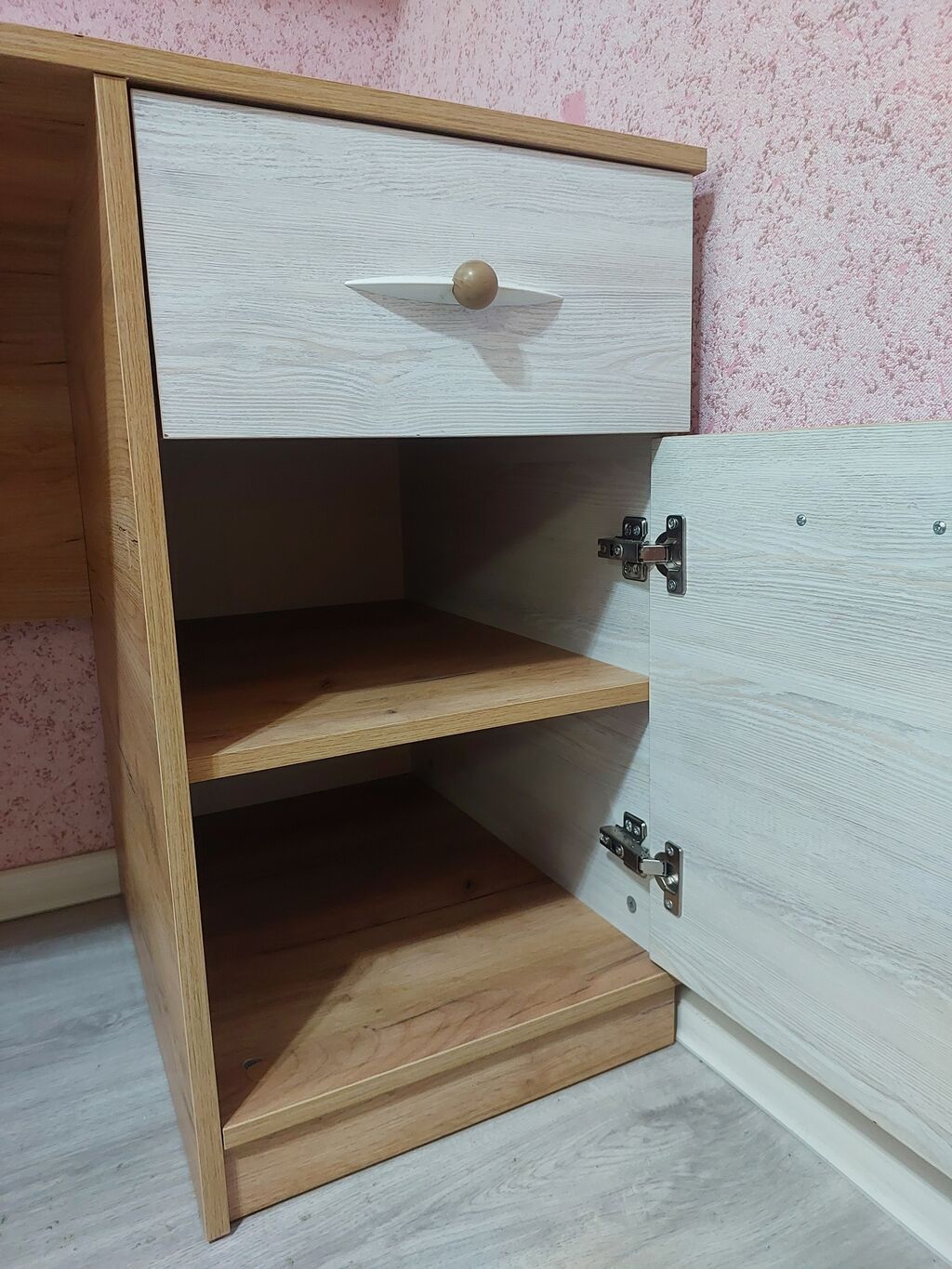 Yazı masası və divar rəfi dəsti. 📌Təcili Satılır Mebelin heç bir — Mebel, Bakı (3)