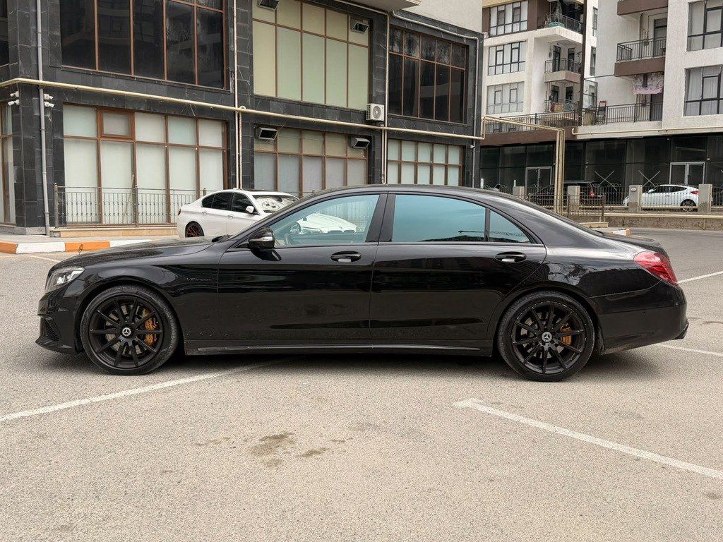 Mercedes S 600, 6.0 L, 2014 il, 192 900 km — Avtomobillər, Bakı (4)