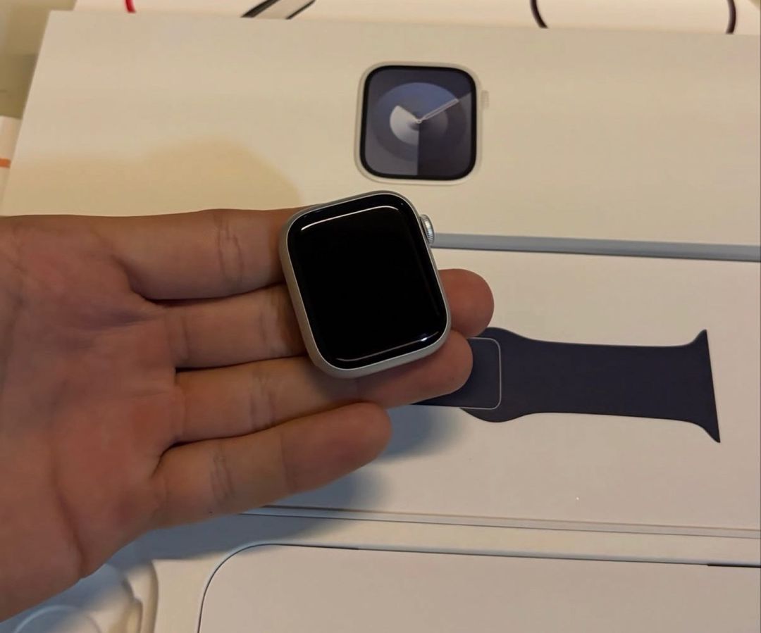 Apple Watch Series 9 Aluminum Silver 45mm — Elektronika, Bakı (5)