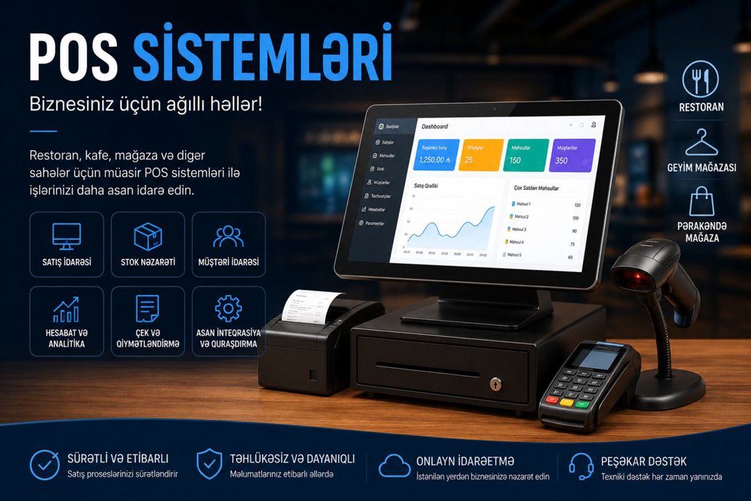 Satış sistemi F28 — Biznes və avadanlıq, Bakı