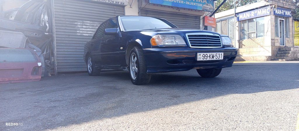Mercedes C 200, 2.0 L, 1995 il, 111 000 km — Avtomobillər, Bakı (3)