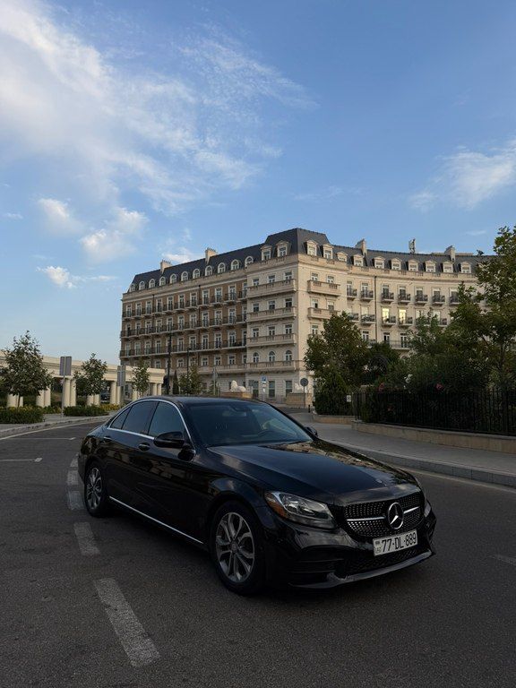 Mercedes C 300, 2.0 L, 2016 il, 88 150 km — Avtomobillər, Bakı (3)