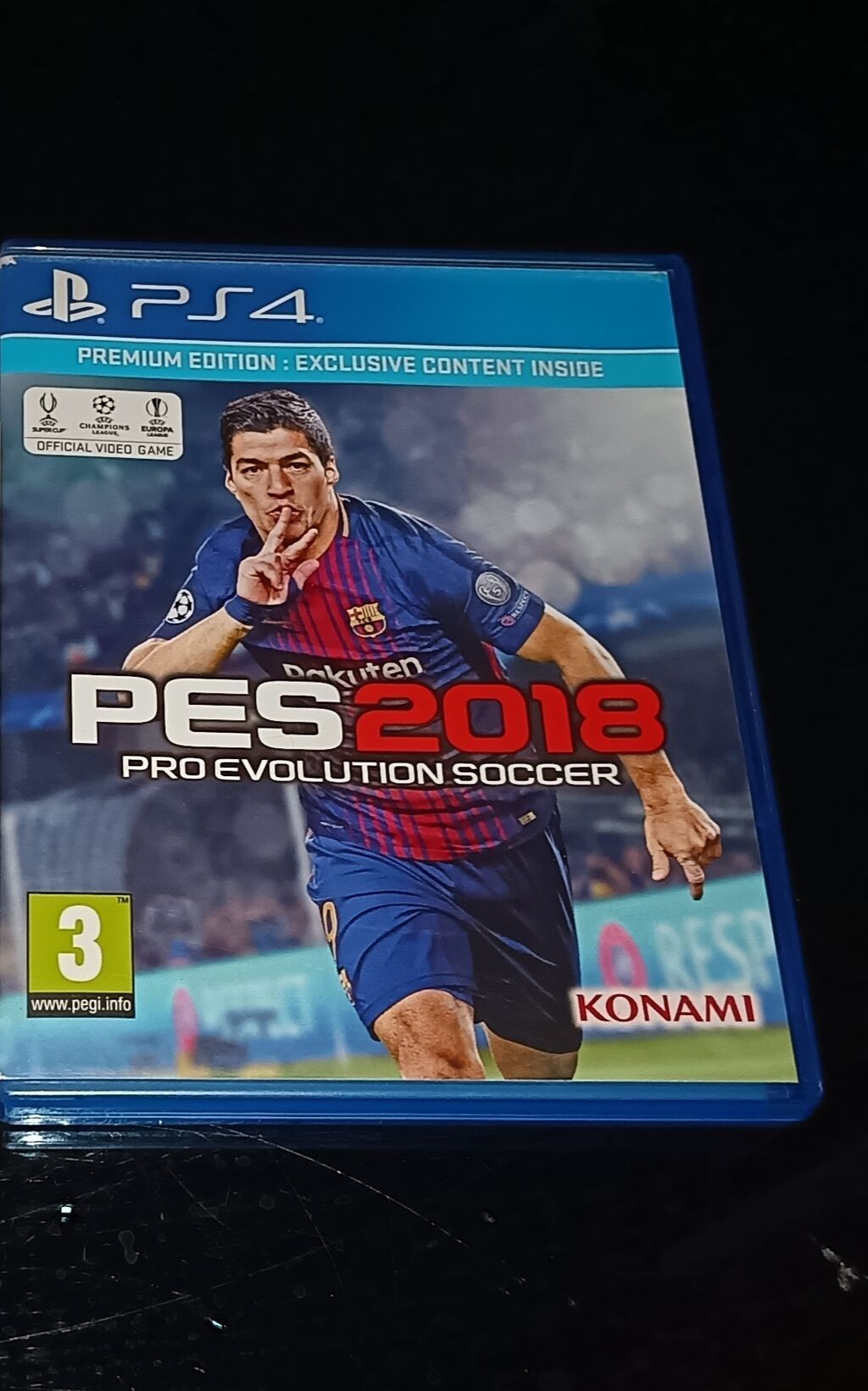 PS4 oyunu: PES 2018 – Pro Evolution Soccer (Premium Edition) -Heç bir — Elektronika, Bakı