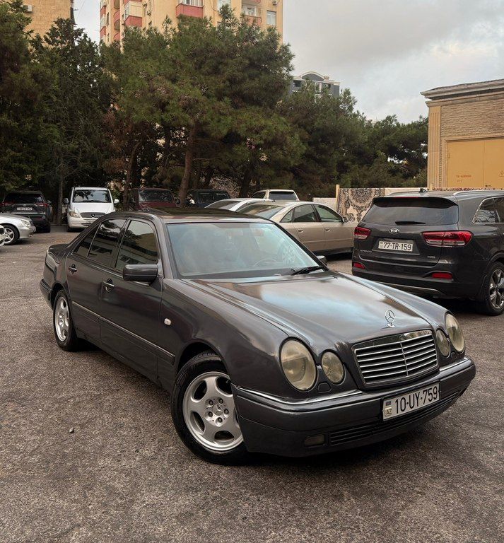 Mercedes E 240, 2.4 L, 1998 il, 280 000 km — Avtomobillər, Bakı (10)