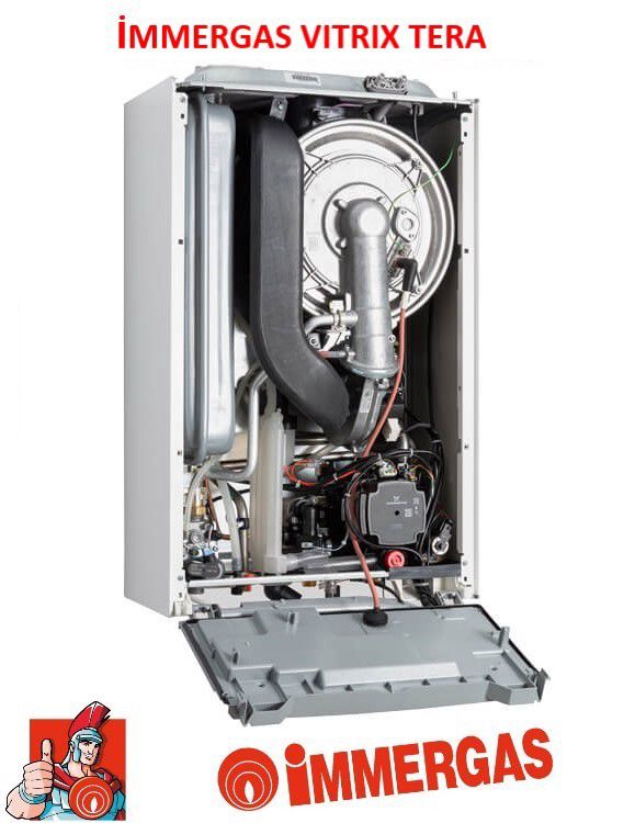 Kombi Yoğuşmalı İmmergas Vitrix Tera 28–24 kW — Kombilər, Bakı (7)