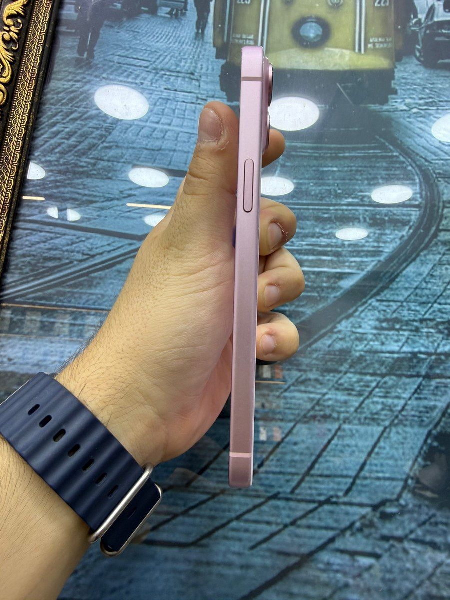 Apple iPhone 15 Plus Pink 128GB/6GB — Smartfonlar, Bakı (4)