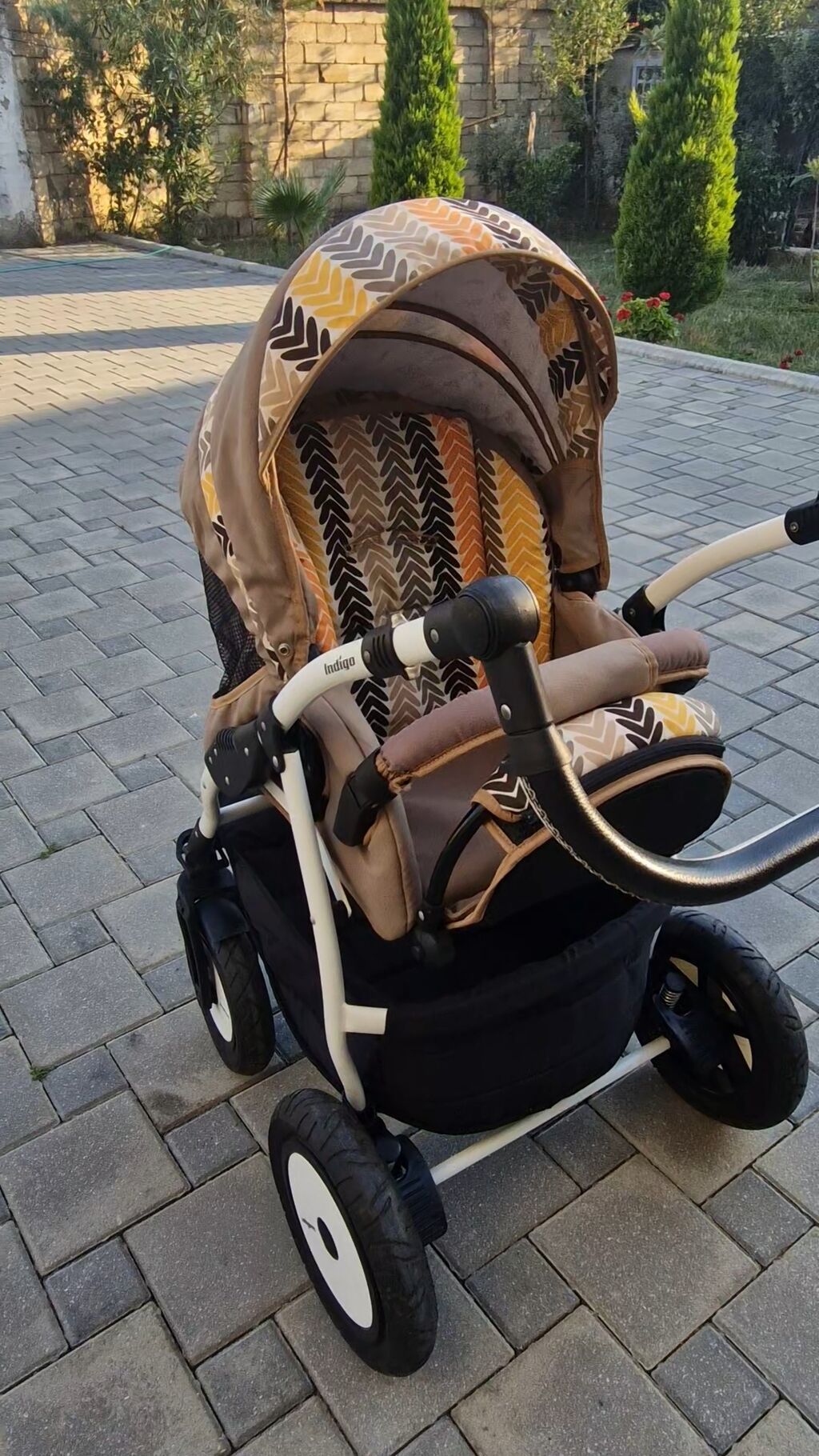 Uşaq arabası – Indigo Camila 2-in-1 (beşik + gəzinti bloku) — Mallar, Masallı (3)