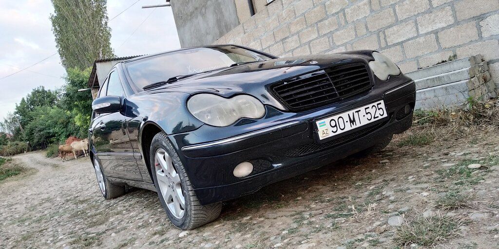 Mercedes C 240, 2.6 L, 2000 il, 500 000 km — Avtomobillər, Qusar (3)
