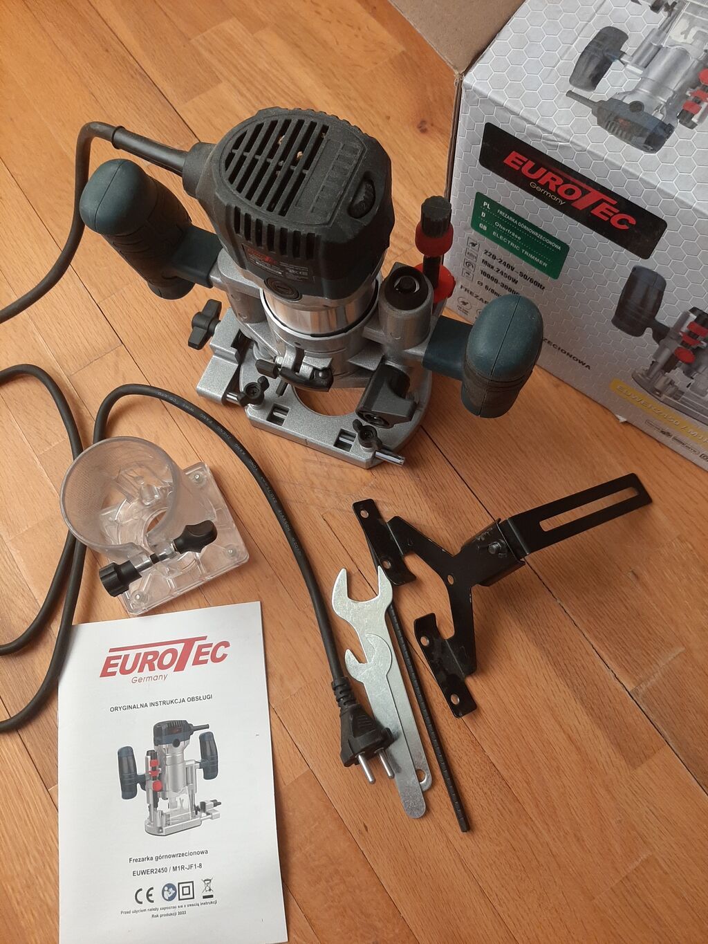 EUROTEC EUWER2450 (M1R-JF1-8) üst frezə – ağac emalı üçün güclü və — Mallar, Bakı (3)