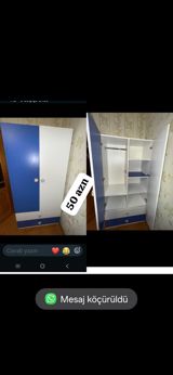 Dolab 50 azn eni 120 hün 2 metr Ayna Sultanova R30 Nəzrin — Мебель