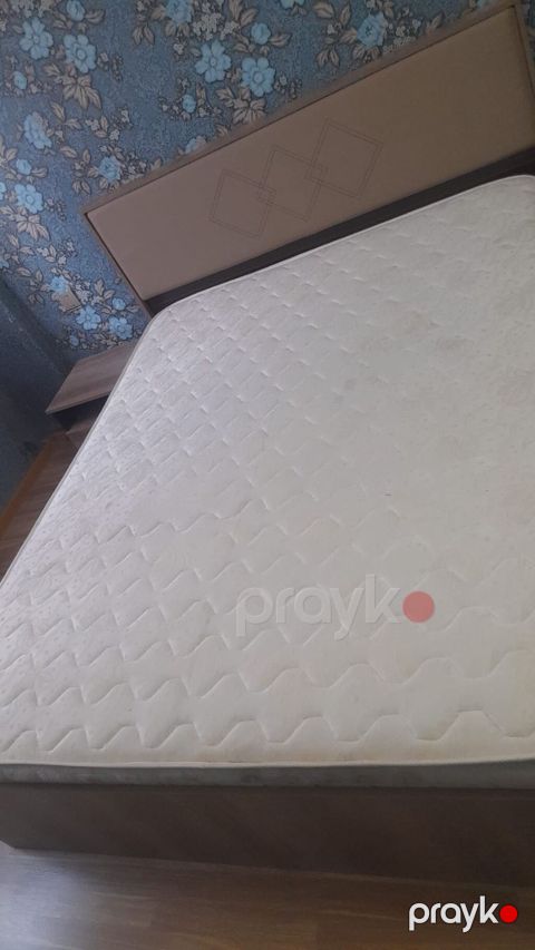 İşlənmiş, İkinəfərlik çarpayı, Bazalı, Matras ilə, Siyirməsiz