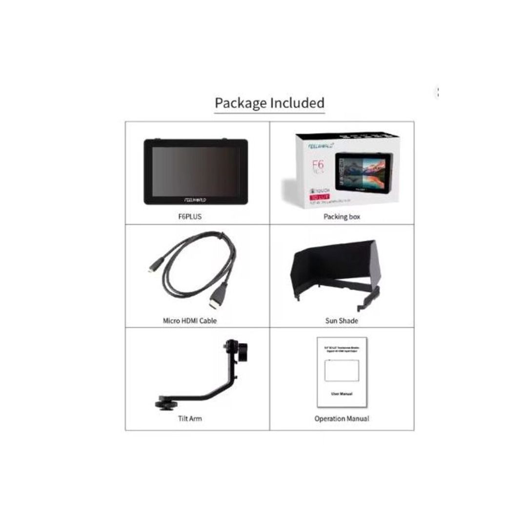 Monitor "Feelworld F6 Pulus 4K" — Elektronika, Bakı (2)