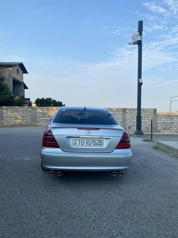 Mercedes E 240, 2.6 L, 2002 il, 393 467 km — Avtomobillər, Bakı (5)