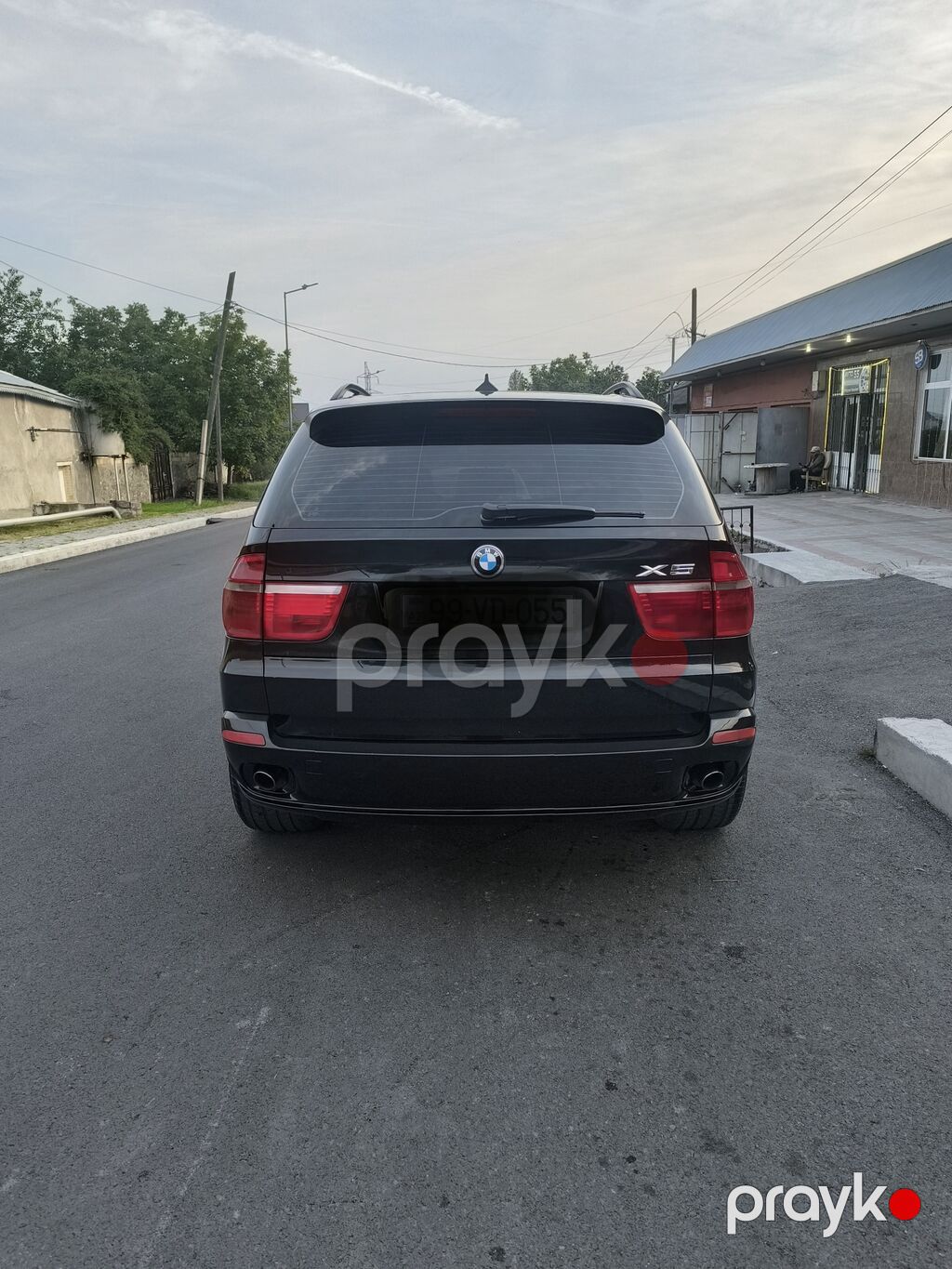 BMW X5 (E70) – qara rəngli, tam ölçülü premium SUV 3 mator dizel M57 — Avto, Şəki (4)