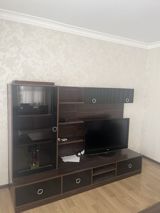 Qonaq otağı üçün TV stend və divar modullu rəf dəsti - Material: ağac — Goods