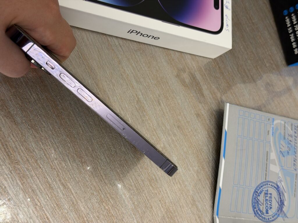 IPhone 14 Pro, 512 GB, Deep Purple, Zəmanət — Apple iPhone, Bakı (5)