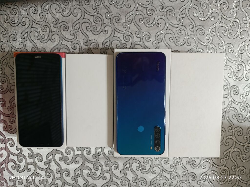 Redmi 8, 64 GB, rəng - Mavi, Barmaq izi — Elektronika, Bakı (2)