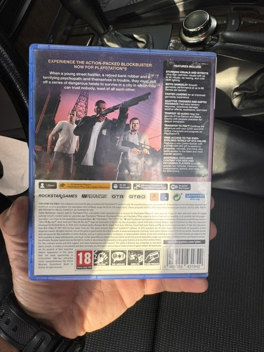 Məhsul: Grand Theft Auto V – Ps5 ela veziyyetde — Elektronika, Bakı (2)