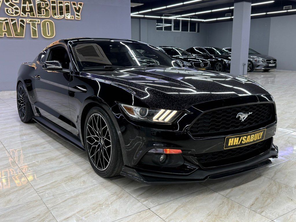 Ford Mustang, 2.3 L, 2015 il, 160 000 km — Avtomobillər, Bakı (3)