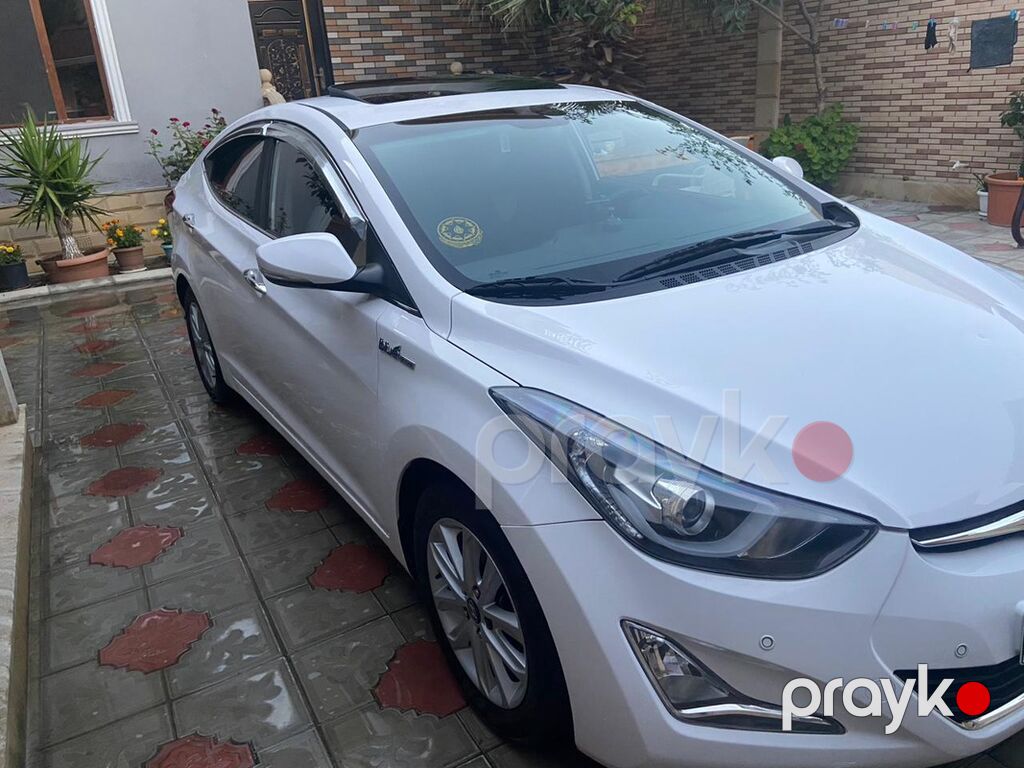 Hyundai Avante: 1.6 l 2013 il Sedan 77-MD-743 — Avto, Masazır (4)