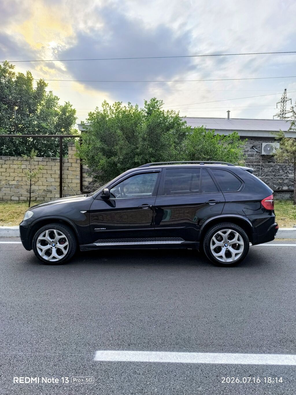 BMW X5 (E70) – Qara rəngli, 5 qapılı premium SUV Mühərrik və ötürmə — Avto, Bakı (5)