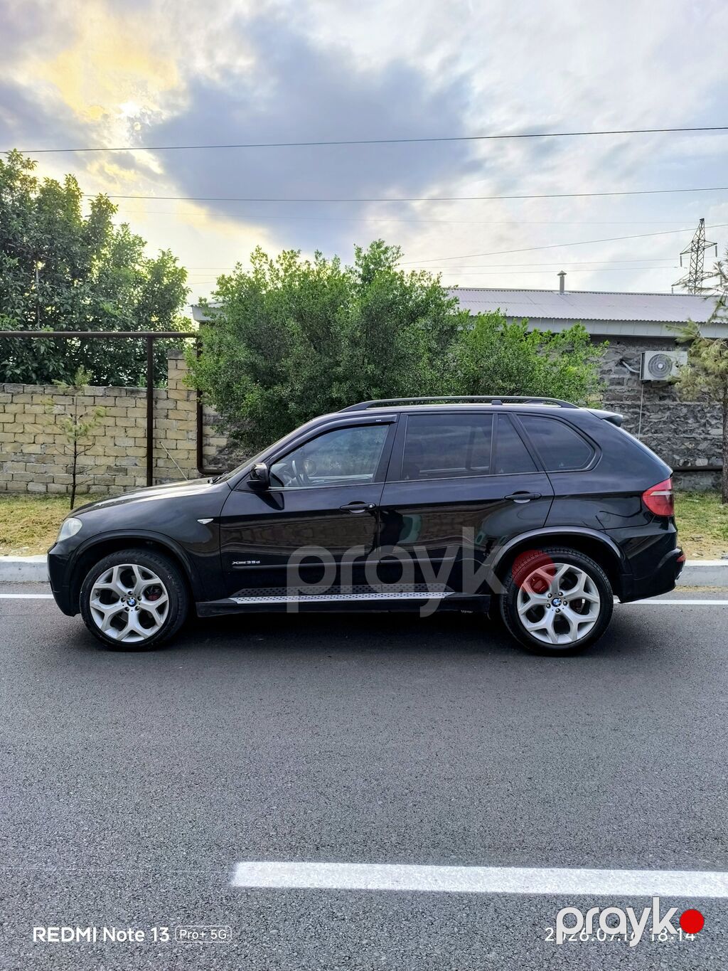 BMW X5 (E70) – Qara rəngli, 5 qapılı premium SUV Mühərrik və ötürmə — Avto, Bakı (5)