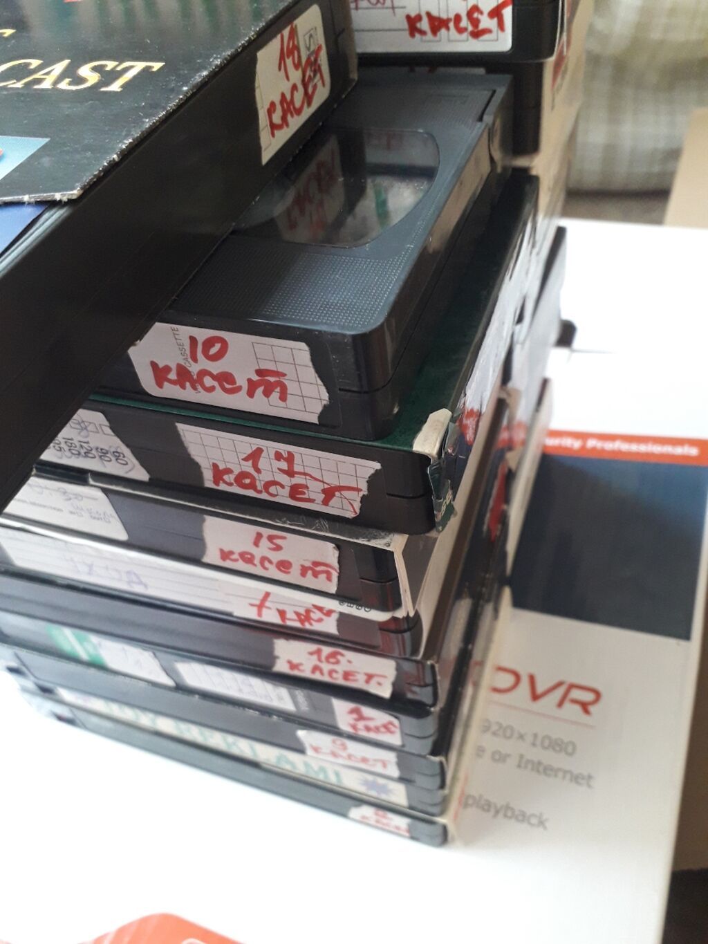 Продаются оптом дефицитные видеокассеты S-vhs Hi-fi stereo master — İdman, hobi, istirahət, Bakı (4)