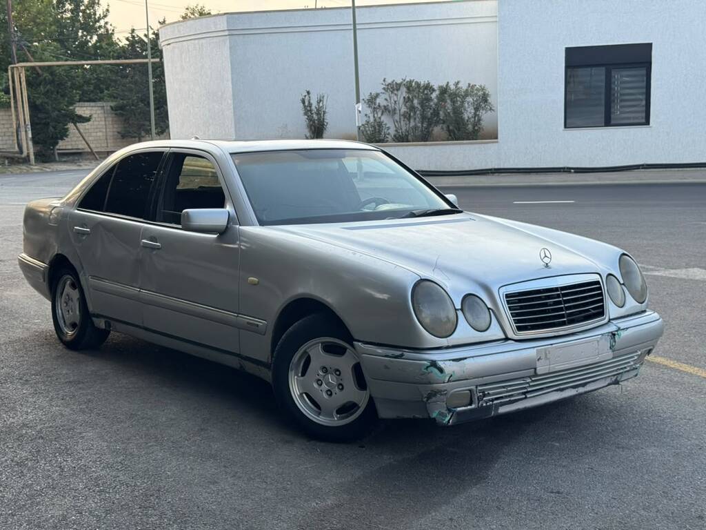 Mercedes E 200, 2.2 L, 1998 il, 299 566 km — Avtomobillər, Bakı (10)
