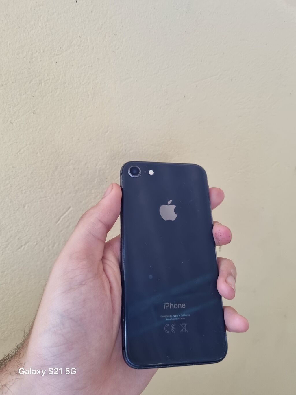 IPhone SE, 64 GB, Qara, Barmaq izi — Apple iPhone, Bakı (2)