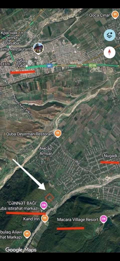 27 sot torpaq sahəsi, Quba r — Quba