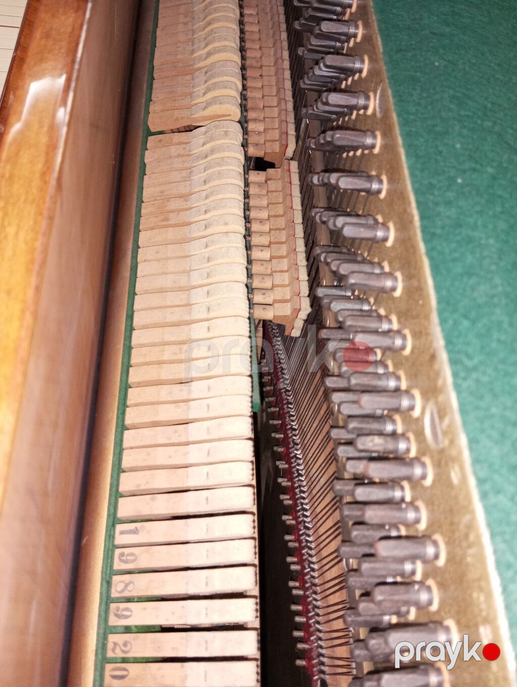 Zimmermann şaquli piano – Alman istehsalı - Brend/model: Zimmermann — Pianino və digər klaviş alətləri, Bakı (3)