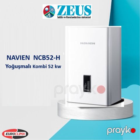 Yoğuşmalı Kombi Navien 52 kW NCB52-H