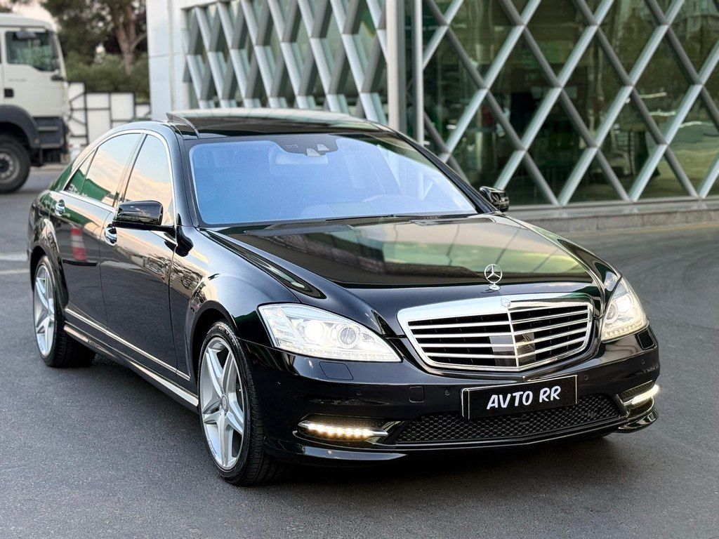Mercedes S 500, 4.7 L, 2013 il, 125 000 km — Avtomobillər, Bakı (5)