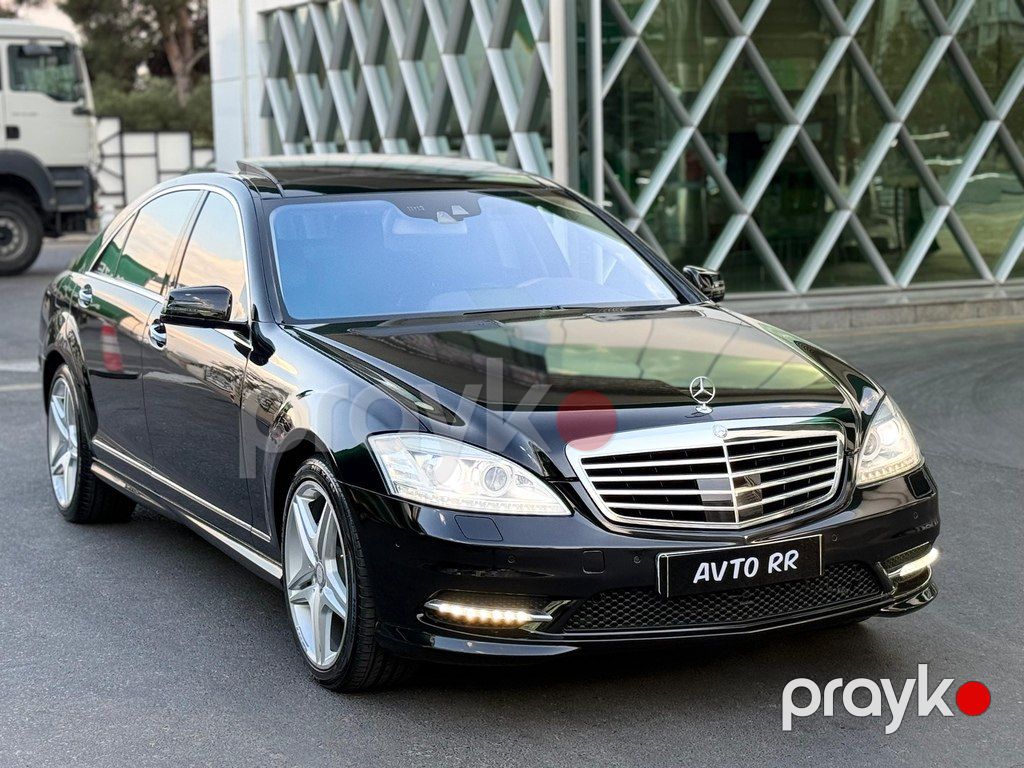 Mercedes S 500, 4.7 L, 2013 il, 125 000 km — Avtomobillər, Bakı (5)