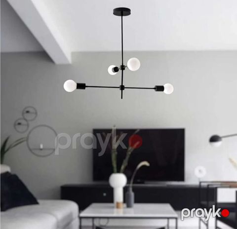 Çılçıraq, 4 lampa, Metal — Bakı
