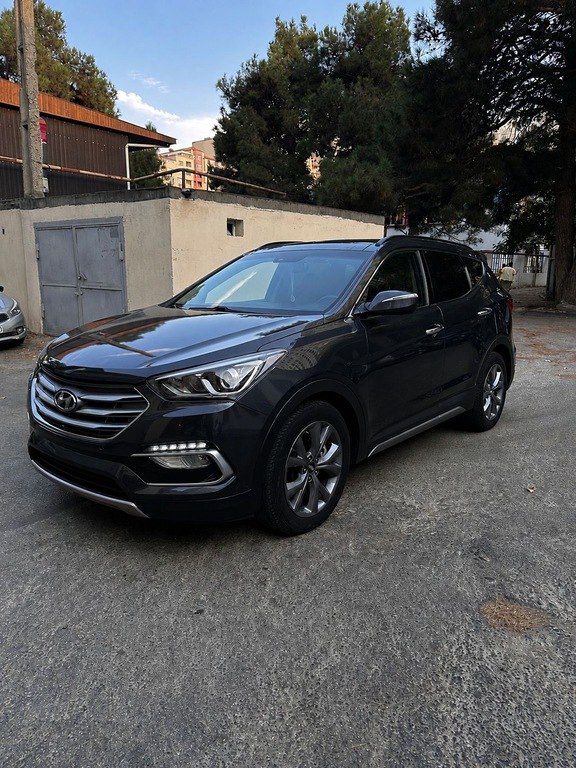 Hyundai Santa Fe, 2.0 L, 2016 il, 112 000 km — Avtomobillər, Bakı (4)