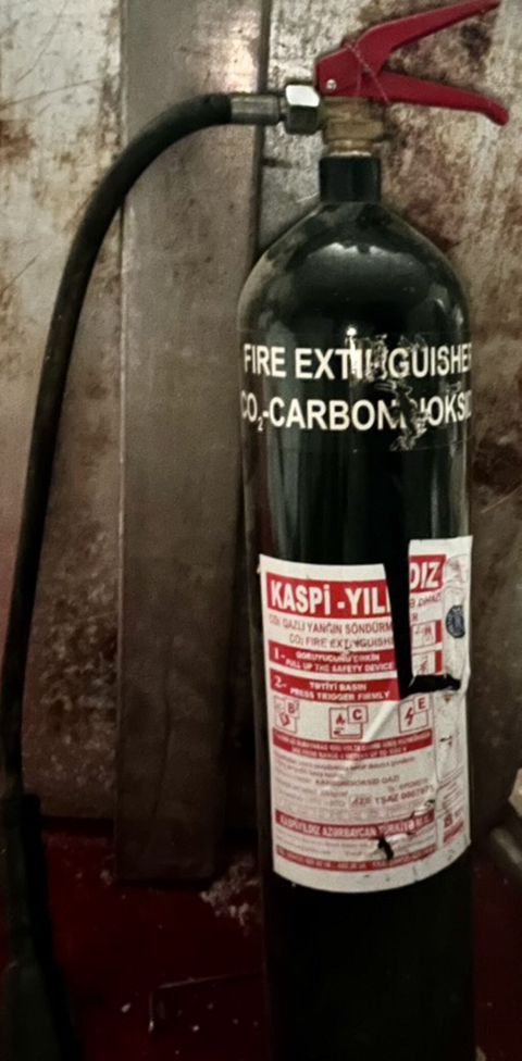 CO2 (karbon dioksid) yanğınsöndürən balon - Tip: Karbon dioksidli — Digah