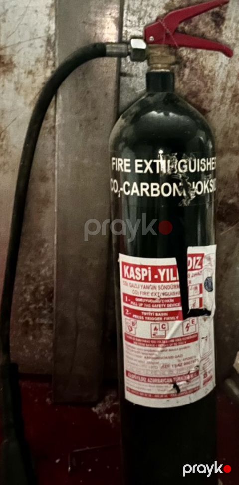 CO2 (karbon dioksid) yanğınsöndürən balon - Tip: Karbon dioksidli