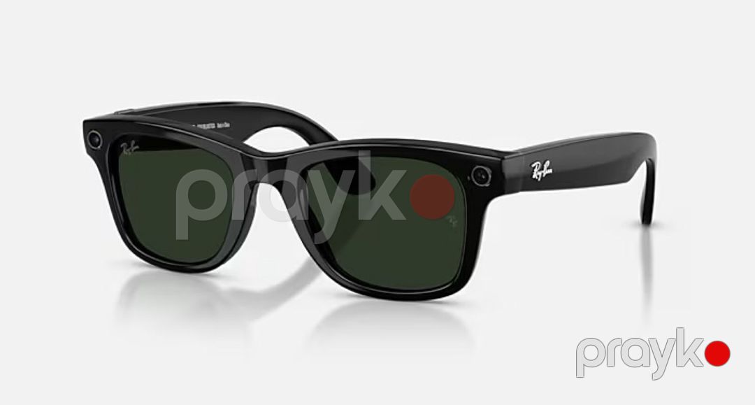Rayban Gen 2 Meta Shiny Black Transitions — Səs texnikası, Bakı (2)