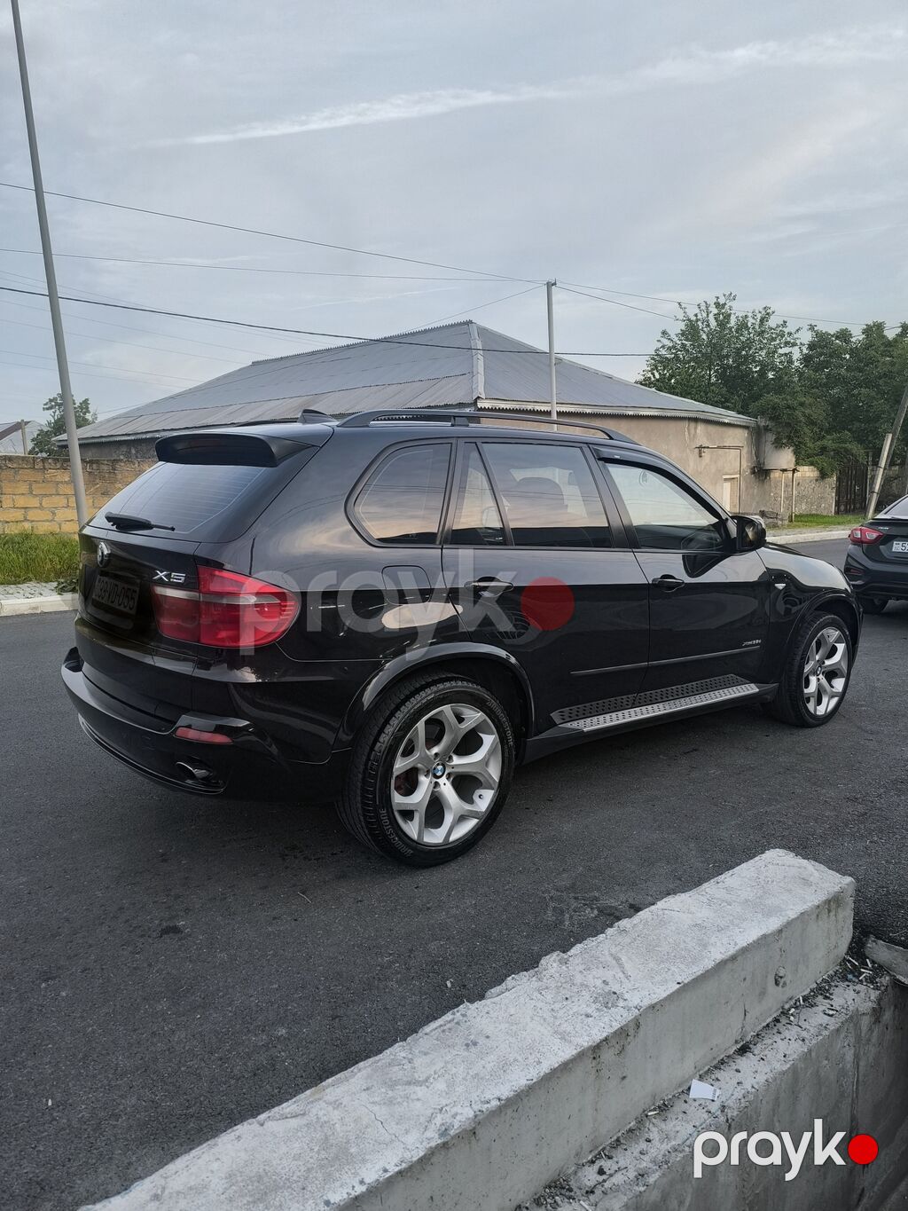 BMW X5 (E70) – qara rəngli, tam ölçülü premium SUV 3 mator dizel M57 — Avto, Şəki (5)