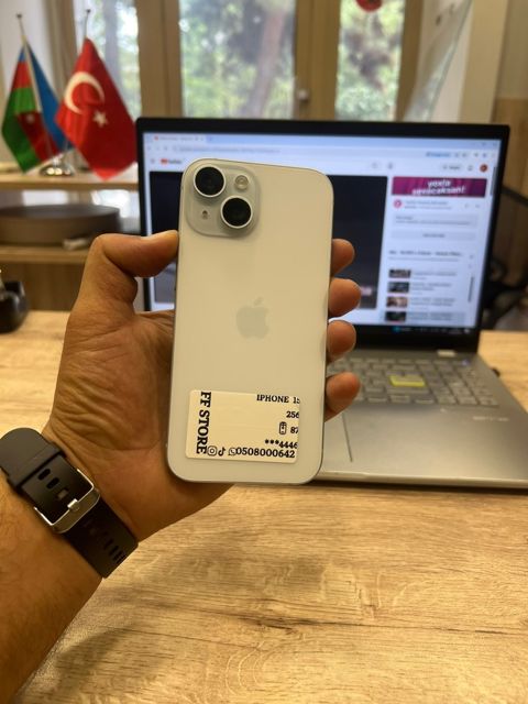 Apple iPhone 15 Pink 256GB/6GB — Bakı