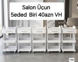 Salon üçün servis arabası – 5 ədəd, biri 40 AZN (VH). Açar — Furniture