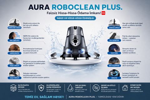 Aura Roboclean tozsoran — Bakı
