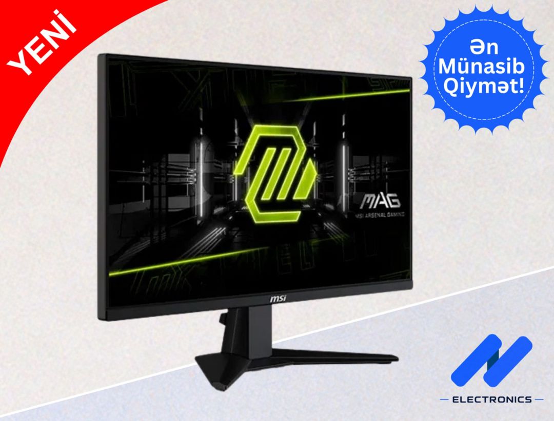 Monitor MSI MAG 255XF 25” 300Hz — Elektronika, Bakı (2)