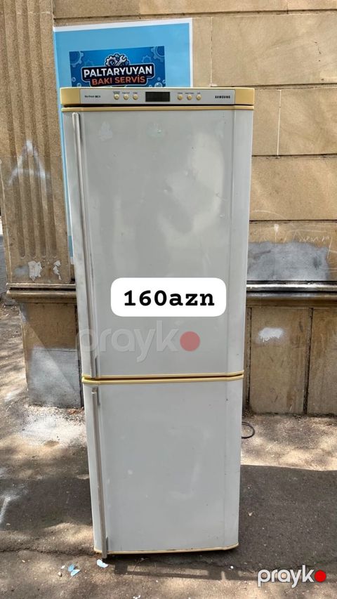 Samsung iki qapılı soyuducu - No Frost sistemi (üst paneldə qeyd